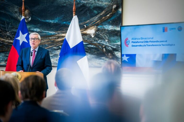 Chile y Finlandia concretan alianza para avanzar en minería sostenible y descarbonización: Se invertirán más de US$ 50 millones