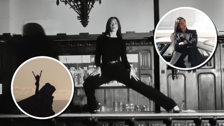 Dua Lipa comparte fotos inéditas de su paso por Chile para la campaña de Yves Saint Laurent: 