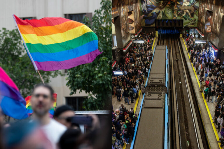 “No me gustan los gays ni los comunistas”: Movilh denuncia acto homofóbico en el Metro de Santiago