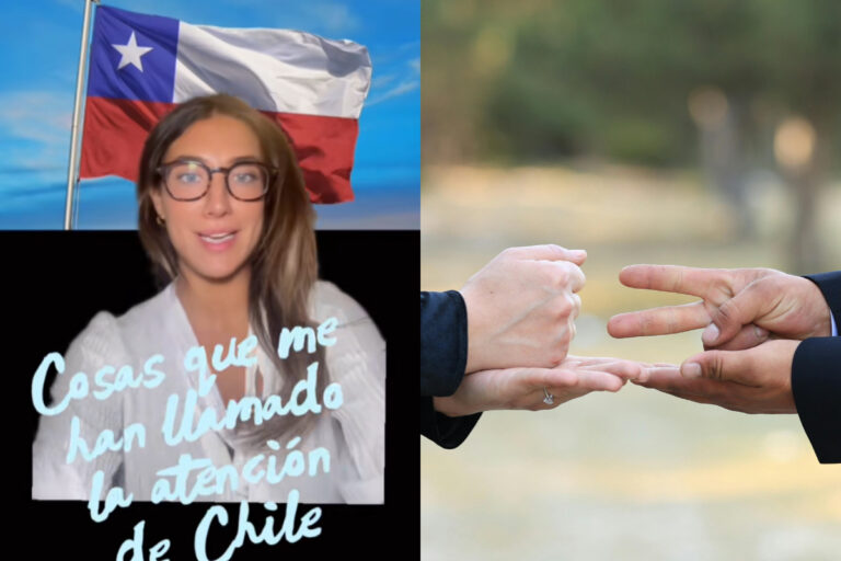 Los conserjes, el “cahipún” y más: Tiktoker española cuenta las cosas que más la han sorprendido de Chile