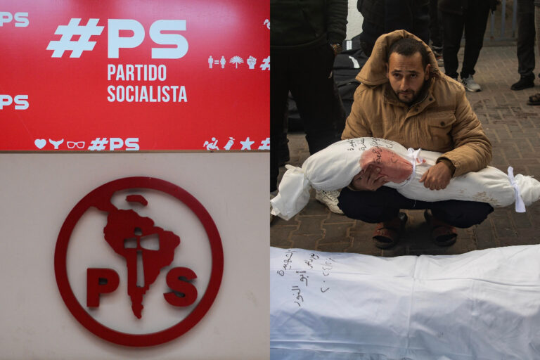 Partido Socialista condena ofensiva militar en Gaza y denuncia “limpieza étnica contra el pueblo palestino”