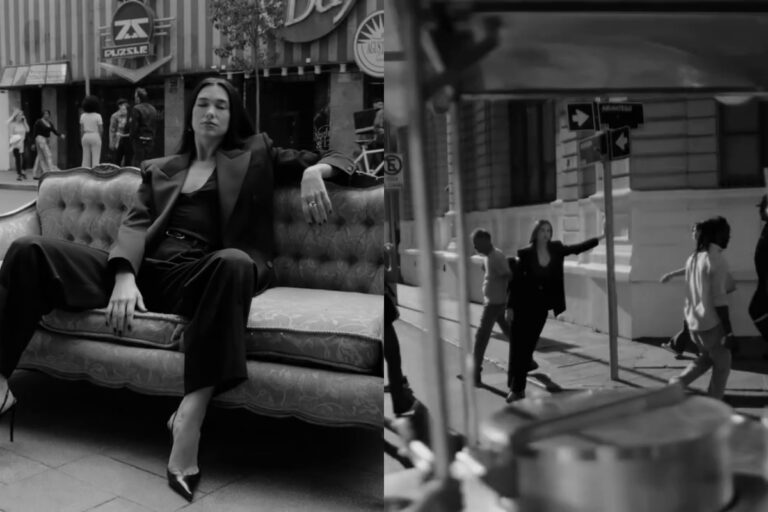 Estrenan comercial que grabó Dua Lipa en Chile: Se ve el centro de Santiago y el desierto de Atacama