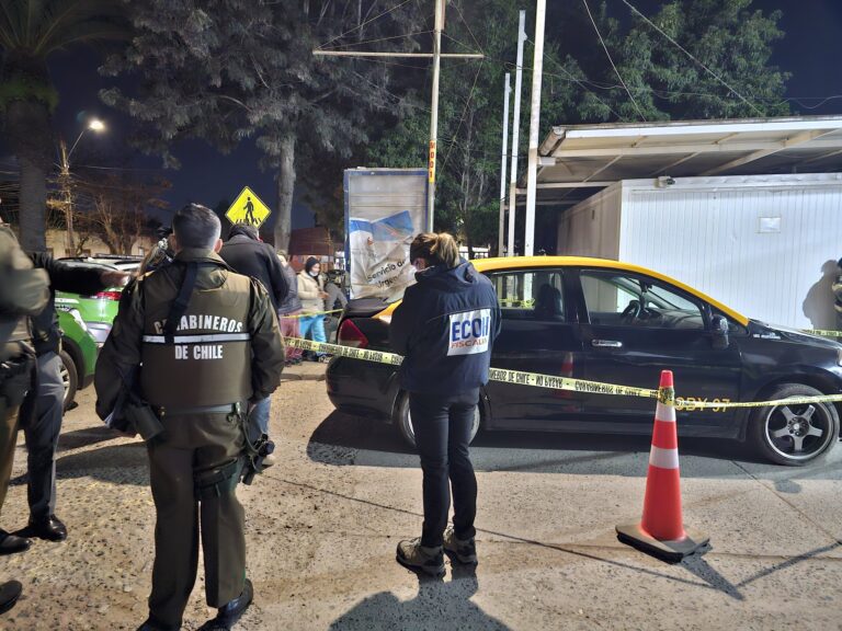 Adolescente de 15 años muere baleado en Melipilla mientras viajaba en taxi: conductor resultó herido