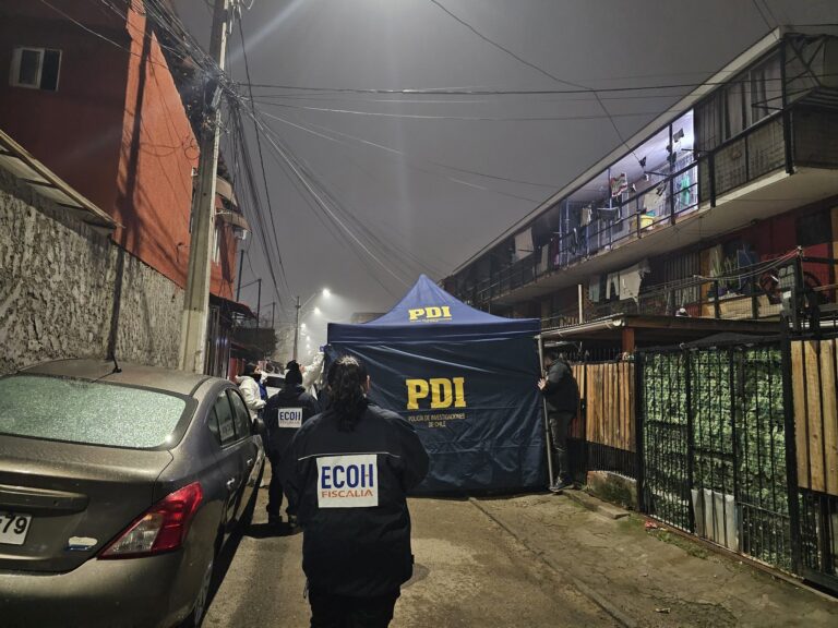 Puente Alto: reportan homicidio en sector Bajos de Mena