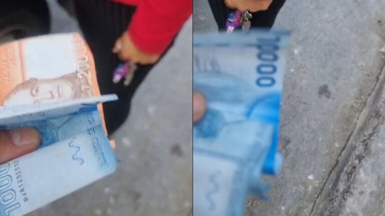 Santiago: Mujer fue detenida tras ofrecer $50 mil a carabineros para evitar arresto de su hijo