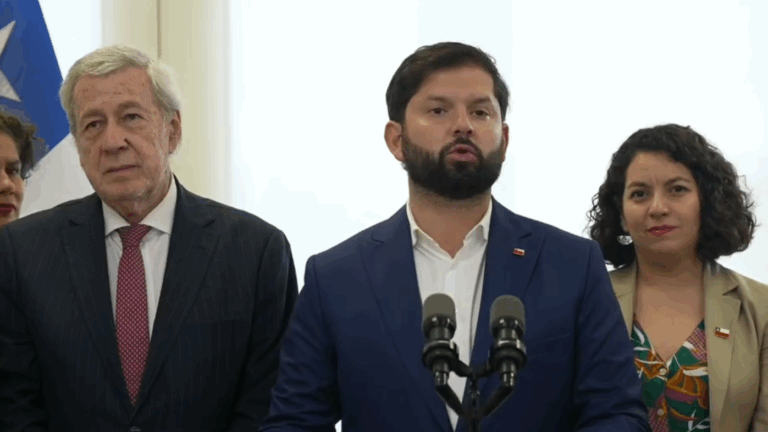 Presidente Boric y la posibilidad de que críticas a Trump perjudiquen la nominación de Bachelet a la ONU: 