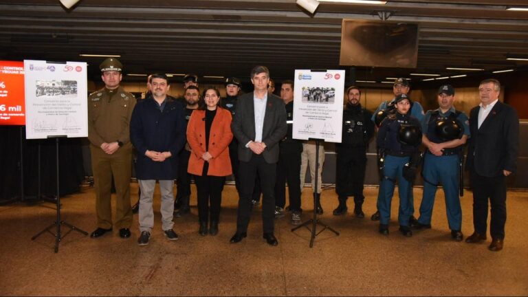 Metro anuncia nuevos convenios de seguridad con Municipalidades de Estación Central y Quinta Normal