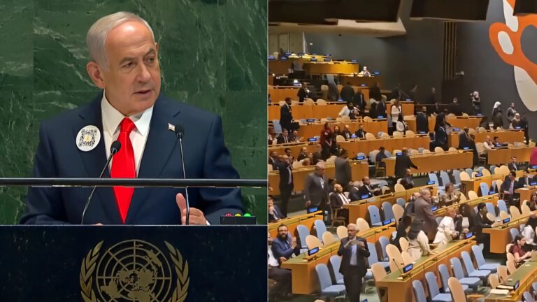 Masiva protesta en la ONU: Decenas de delegados abandonan la Asamblea General antes del discurso de Netanyahu