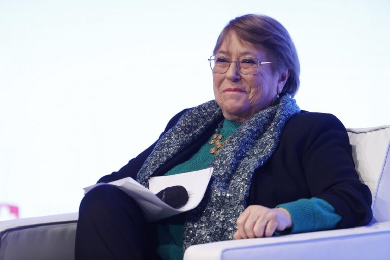 Bachelet dice esperar que la próxima secretaria general de la ONU sea una mujer latinoamericana