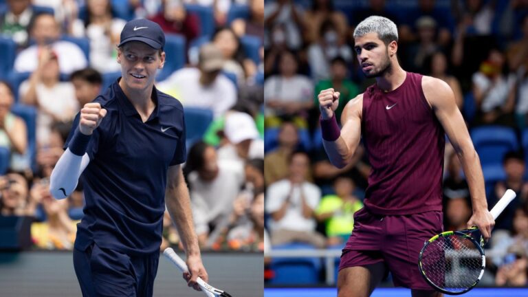Six Kings Slam: Jannik Sinner y Carlos Alcaraz se volverán a enfrentar en una final