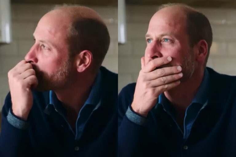 “Lo siento…”: Príncipe William se emociona hasta las lágrimas al hablar con viuda de hombre que se suicidó