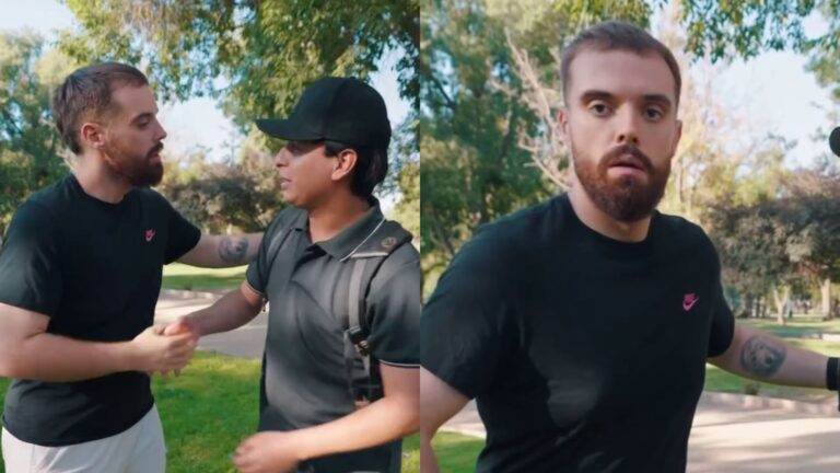 Ibai aterriza en Chile y bromea con el acento: “A los chilenos no se les entiende al hablar”