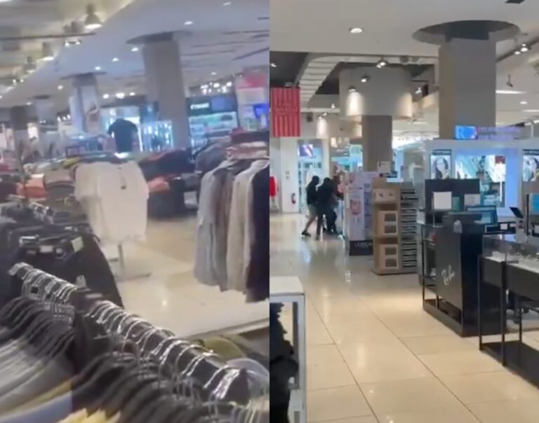 Terror en Mall Arauco Maipú: Delincuentes realizan disparos al interior de tienda llena de clientes