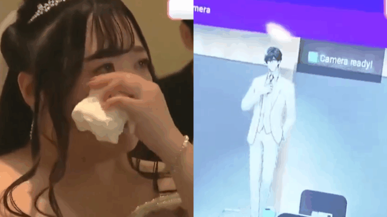 Mujer japonesa formaliza su relación con un hombre creado con IA: Organizó una boda