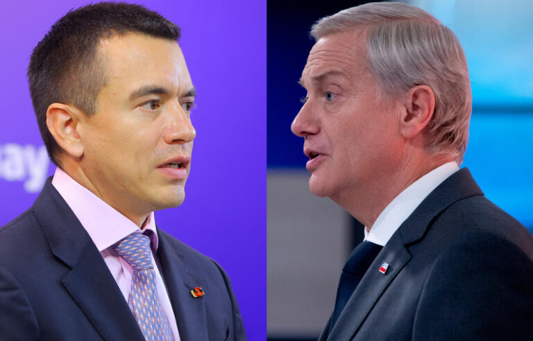 Seguridad, migración y comercio: Los ejes del encuentro entre Noboa y Kast