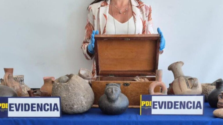 Anticuario chileno de 73 años aprehendido con 36 piezas precolombinas ilegales en Coquimbo