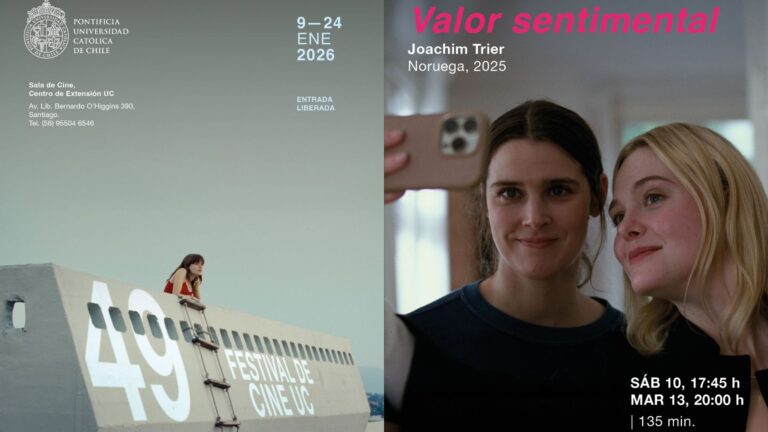 Panoramas de verano 2026: Festival de Cine UC gratuito en Santiago del 9 al 24 de enero