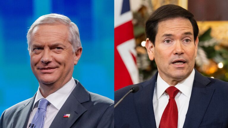 Rubio felicitó a Kast por triunfo en las presidenciales: 