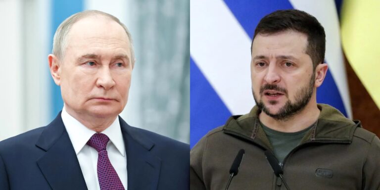 Zelensky acusa a Putin de ser “un hombre de guerra” y pide más defensas aéreas antes de reunirse con Trump