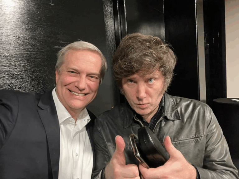 Milei celebra triunfo de Kast: 