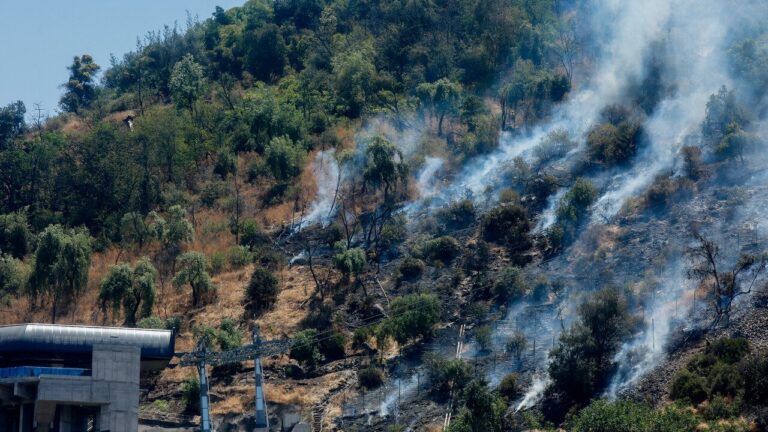 Controlan incendio en ladera sur del Parque Metropolitano