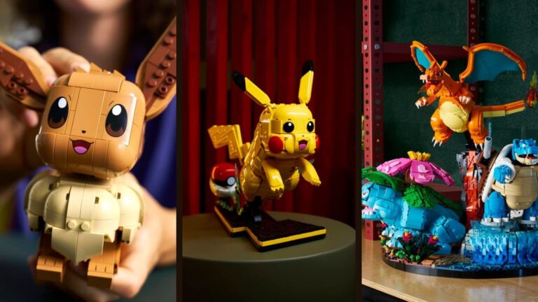 LEGO anuncia nuevos sets en colaboración con Pokémon