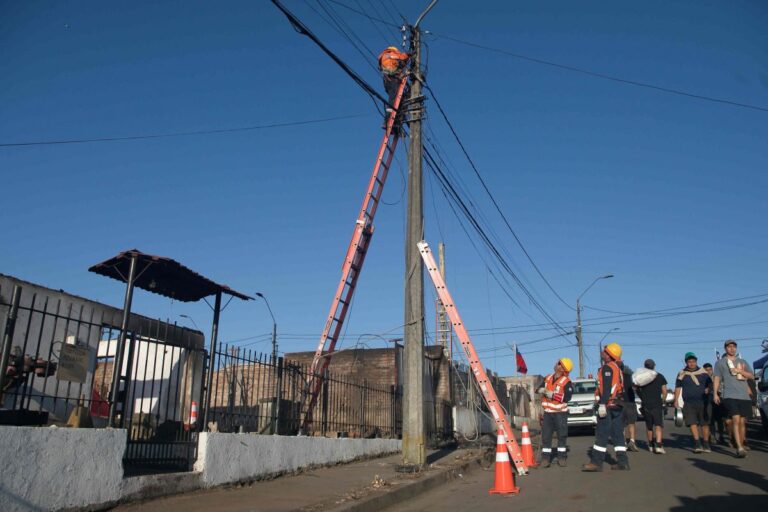 Incendios en el Biobío: CGE finaliza reconstrucción de más de 41 kilómetros de líneas eléctricas dañadas