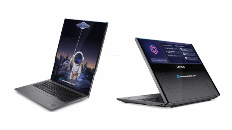 CES 2026: Lenovo presenta un notebook gamer con pantalla enrollable