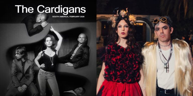 Dënver abrirá el concierto de The Cardigans en Chile este 10 de febrero