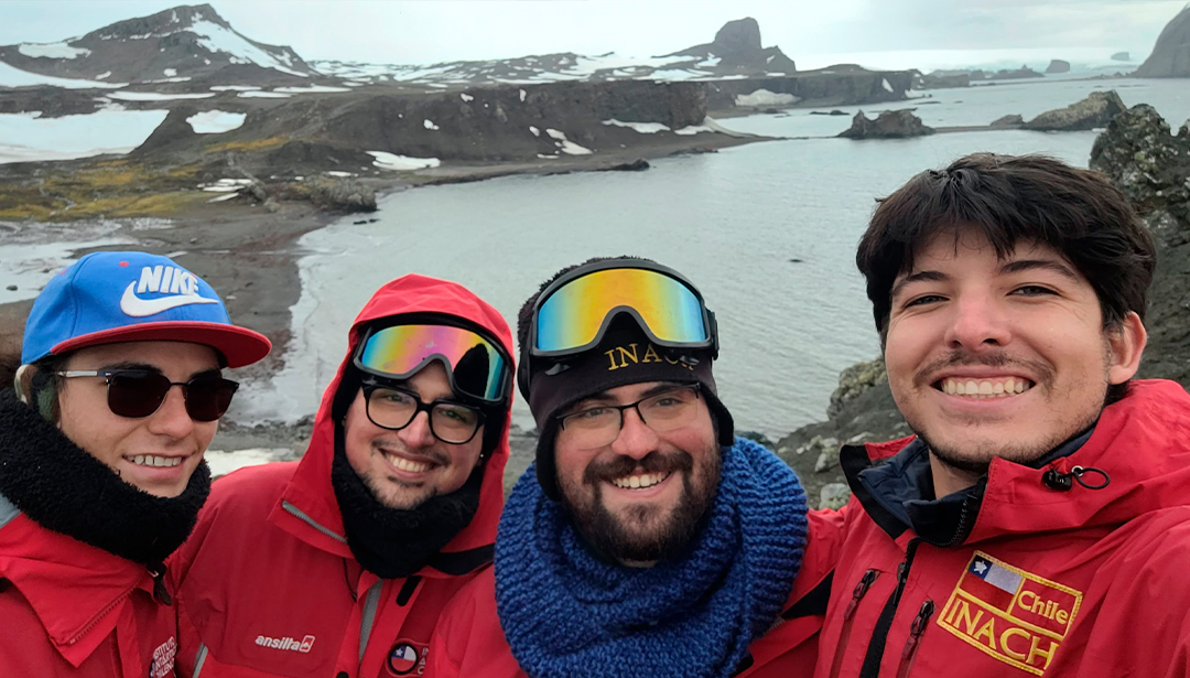 La primera parte del equipo de Favet comenzó la expedición en el continente Antártico en diciembre/U. de Chile