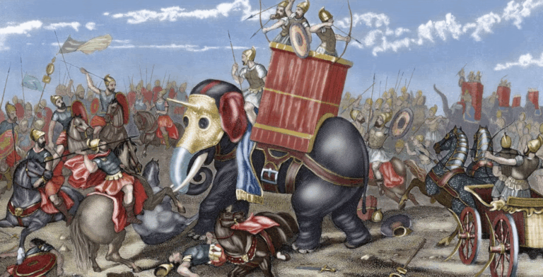 ¿Los elefantes eran usados como 