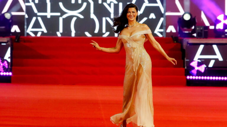 Comienza la Gala de Viña: Tonka Tomicic deslumbra en la Gala de Viña 2026 con un vestido reciclado de 2008