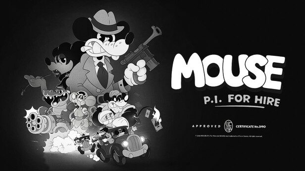 “Cuphead” conoce a “Doom”: “Mouse Detective Roedor”, el FPS indie que convierte la animación de los años 30 en una balacera noir