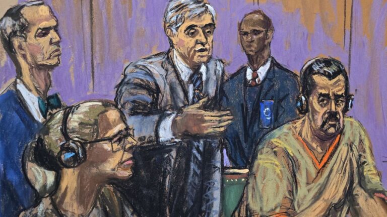 Un Maduro más delgado permaneció en silencio durante su segunda audiencia en Nueva York