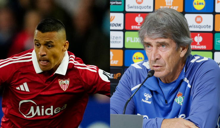 Derbi entre chilenos en España: Alexis Sánchez anotó en la igualdad entre Sevilla y el Betis de Manuel Pellegrini