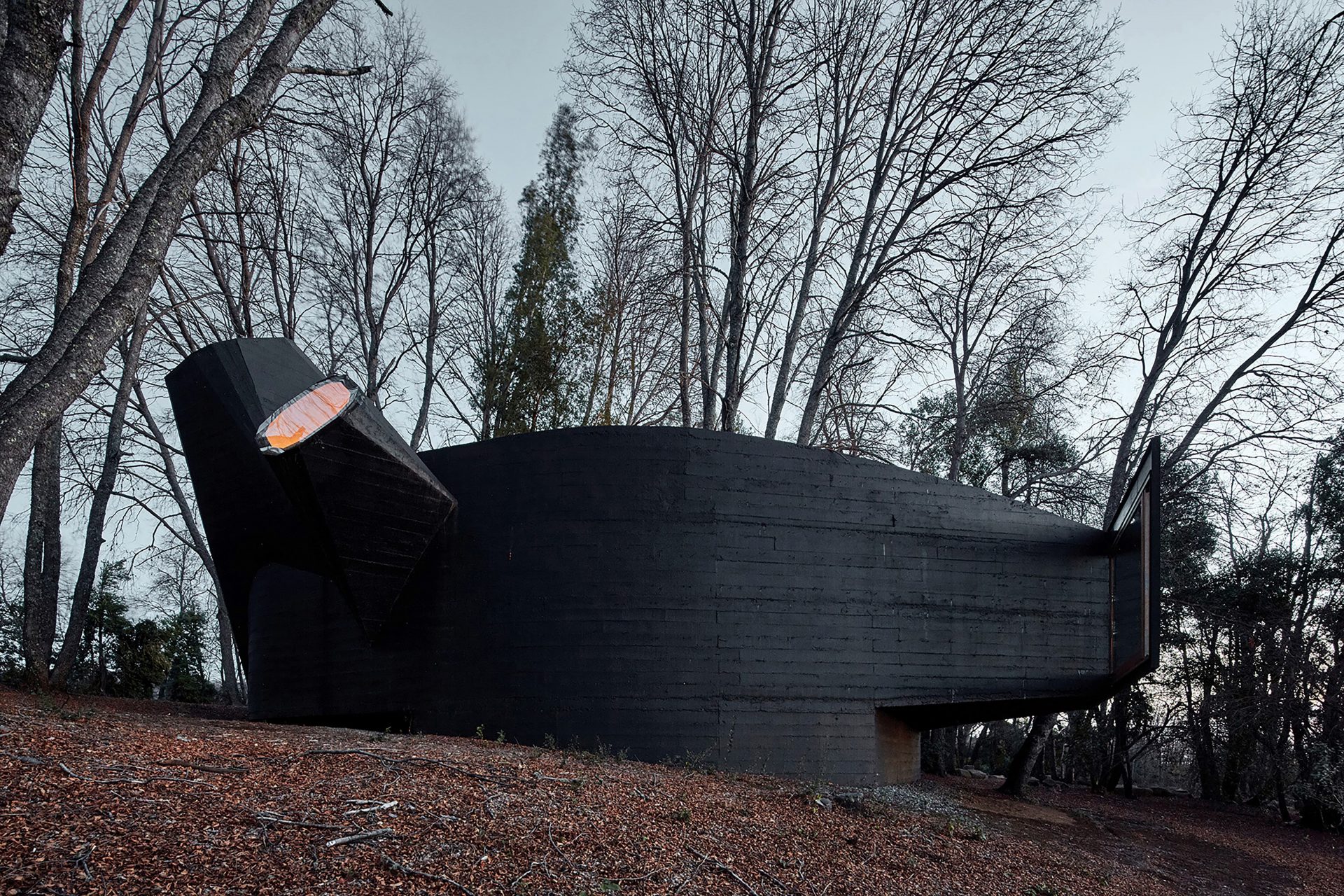 House for the Poem of the Right Angle. Foto de cortesía de Cristóbal Palma