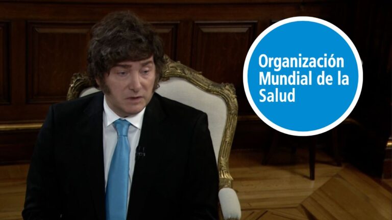 Argentina se retira de la OMS para resguardar 