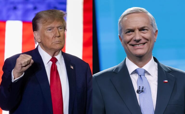 Trump felicita a Kast por triunfo presidencial en cumbre Escudo de las Américas: “Me encanta cuando apoyo a alguien y no pierde”