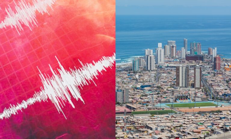 Temblor remece la costa de Iquique durante la mañana de este martes