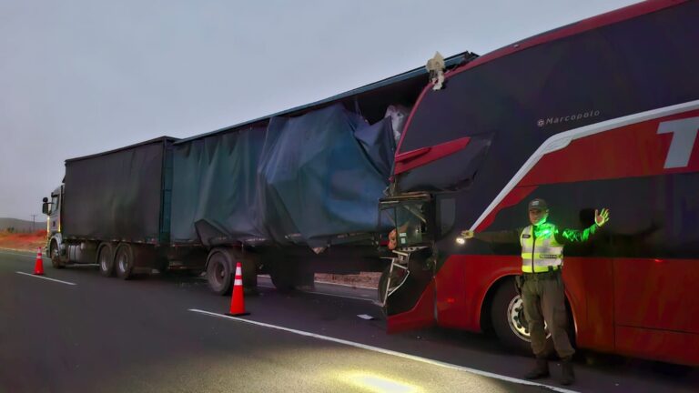 Accidente de tránsito en Ruta 5 Norte en Ovalle dejó una persona fallecida y múltiples heridas