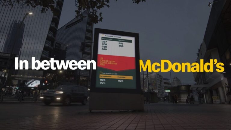 In Between McDonald’s: La tecnología que ayuda a decidir en qué McDonald’s comprar según la fila