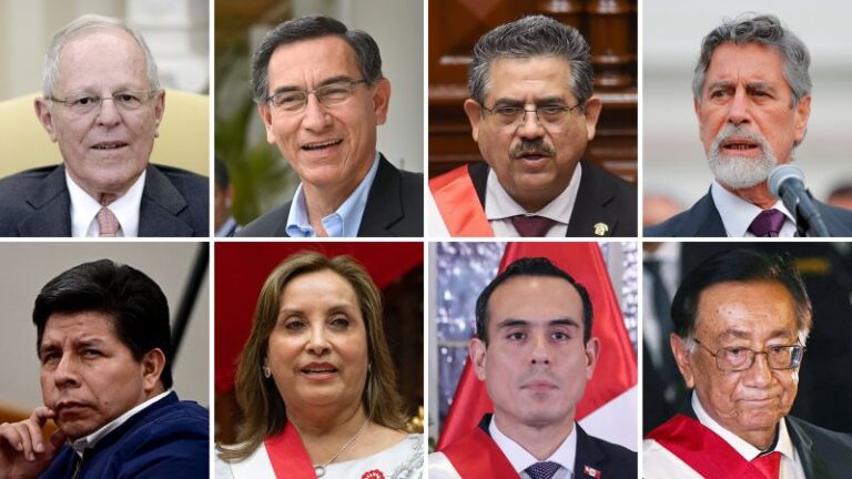 Elecciones en Perú 2026: Ocho presidentes en 10 años, el dramático legado de cada uno