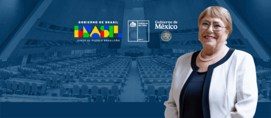 Sitio web para promocionar la candidatura de Michelle Bachelet para la Secretaría General de Naciones Unidas