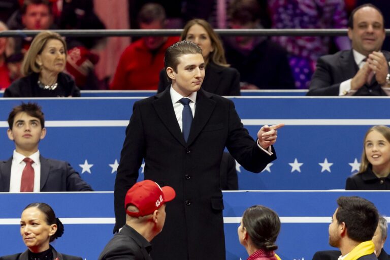 Debut empresarial: Barron Trump, hijo menor del presidente, lanza bebida de yerba mate