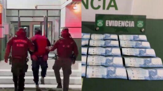 Detienen a hombre que intentó sobornar a carabineros con $261 mil: Quiso evitar fiscalización vehicular