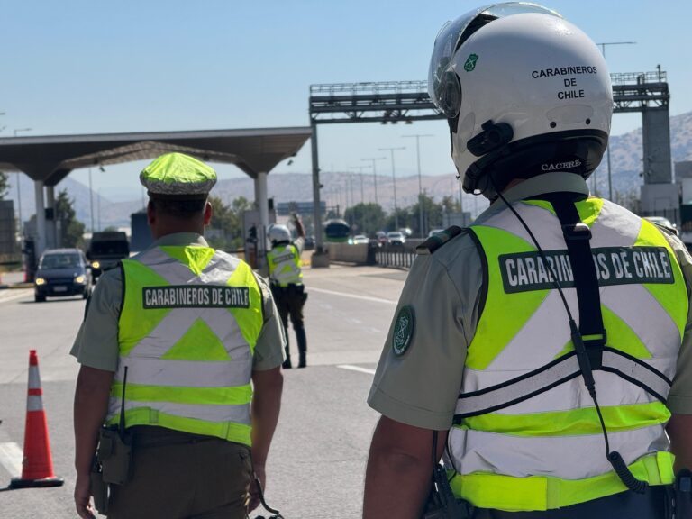Balance de Carabineros por Semana Santa: 7 muertos y 155 conductores detenidos en fiscalizaciones durante fin de semana largo