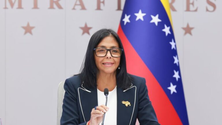 Estados Unidos levanta las sanciones que había impuesto a Delcy Rodríguez en 2018