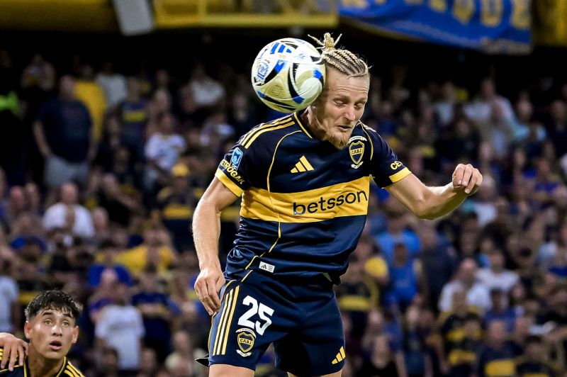 Santiago Ascacíbar llegó a Boca Juniors en el último mercado de pases. Marcelo Endelli/Getty Images