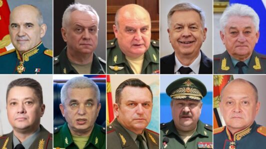 Tras una acalorada reunión, se reforzó la seguridad de diez altos mandos militares. AP/Kremlin/Reuters/Shutterstock