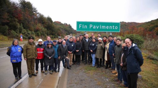 Gobierno anunció plan para potenciar la Carretera Austral: Contempla pavimentaciones, barcazas y una inversión de $800 mil millones